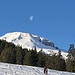 Der Mond begleitet uns