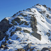 Blick zum Gipfel vom Madrisahorn.