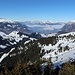 Nebelreste über dem Rheintal