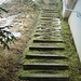 die erste von vielen Treppen