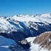 Tiefblick zur Alp Rischuna im Valsertal
