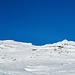 Der Piz Guw hebt sich nur leicht ab, rechts das markantere Tällihorn
