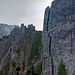 Das sind die nordwestlichsten Ausläufer der Speckkarspitze. Äußerst beeindruckend!