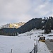Steinflue es hat einige Schlittler die mit dem Bus wieder zurück fahren