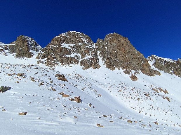 Blick zum Piz Glüna