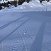 Lange Schatten zu früher Mittagsstunde