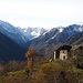 De Pregliasca, vue vers le fond du Val Bognanco