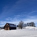gediegene Winterlandschaft auf Vorder Oberberg ...