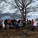 Foto di gruppo al Sass de Soliroeu