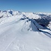 Blick in Abfahrtsrichtung