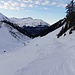 Abfahrt im Tal des Mönchalpbachs