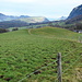 einsam durch die Landschaft