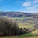 Am Abstieg nach Heiteren. Längenberg und davor Toffen.