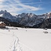 ich folge der Skispur