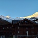 Herrlicher Morgen in Saas Fee mit Allalinhorn und Alphubel
