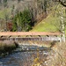 Die neue gedeckte Holzbrücke Steirisi zwischen Furth und Brunnadern im Neckertal