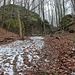 Steilaufstieg am Ende der Náckova rokle