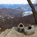 Dalla cima del Poncione d'Arzo.