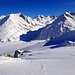 Blick vom Aufstieg zum Winterhorn in Richtung Gemsstock.