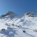 Im Anstieg zum Suvretta da Samedan