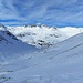 Rückblick beim Anstieg