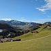 Rückblick über Egg hinweg nach Urnäsch