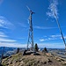 der Berggipfel von der Hundwiler Höhi