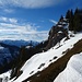 Blick vom Aufstieg nach Süden...