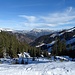 Bald sind die Forstwege erreicht, und noch einmal ist im Osten der Hochschwab zu sehen...