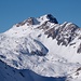 Schesaplana mit Totalp. Der Winterraum ist links neben der Hütte sichtbar.