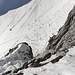 Kletterstelle von oben