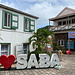 In Windwardside - Mehr gibt's nicht zu sagen: I ♥ SABA.