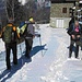 Ci si ricompone dopo la «battaglia» a palle di neve…