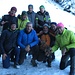 L’allegra brigata di oggi, da sinistra: Giordano, Angelo, Giorgio, Paolo, Imerio, Gimmy, Francesco, Gigi, Roberto.