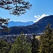 Kurz nach dem Start zeigt sich erstmals die Zugspitze 