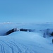 Ganz knapp über dem Nebel