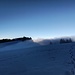 Nebelschlange vor Sonnenaufgang