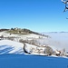 Le château de Burgistein sue sa butte
