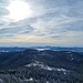 Am Horizont die Österreichischen Hochalpen