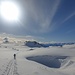 Blick zurück am Freschenboden, Senke zwischen Hohem Freschen und Hoher Matona