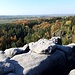 Am Gipfel des Thürmsdorfer Stein.