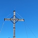 Teil-Gipfelkreuz. Ich wollte nicht alle Personen fragen, ob ich sie mit auf das Bild nehmen darf.