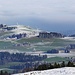 im Anstieg nach First, ein formidabler Ausblick zu den Windturbinen nähe Finsterwald