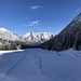 Blick aus dem Falzthurntal ins Rofangebirge.