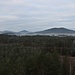 Židovský vrch, Ausblick auf die Berge des Dokeská pahorkatina (Hirschberger Hügelland)