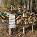 zum Schluss ein grosszügiges Bienenhotel bei Balmli
