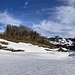 über den sanften Schneehang Richtung Wart