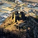 La rocca longobarda vista dall'alto