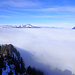 Nebel bis weit ins Oberland