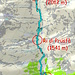 <b>Tracciato GPS Pian Geirètt.</b>